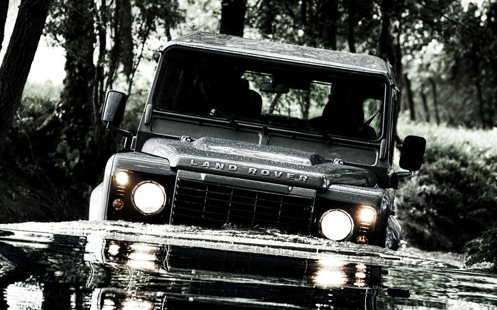 The Landrover 90 and Defender