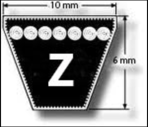 Premium Brand V Belt Z58 (Internal Length 1473mm)