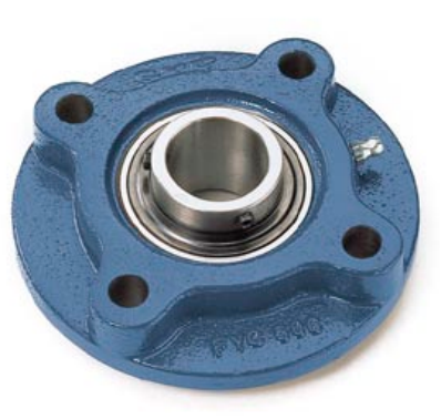 FYC65TF - SKF Flanged Y-Bearing Unit - Round Flange - 65 Bore