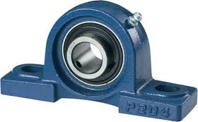Unbranded self lube NP20/ UCP204 20mm Two Bolt Cast Iron Pillow Block Housed Unit with Grub Screw